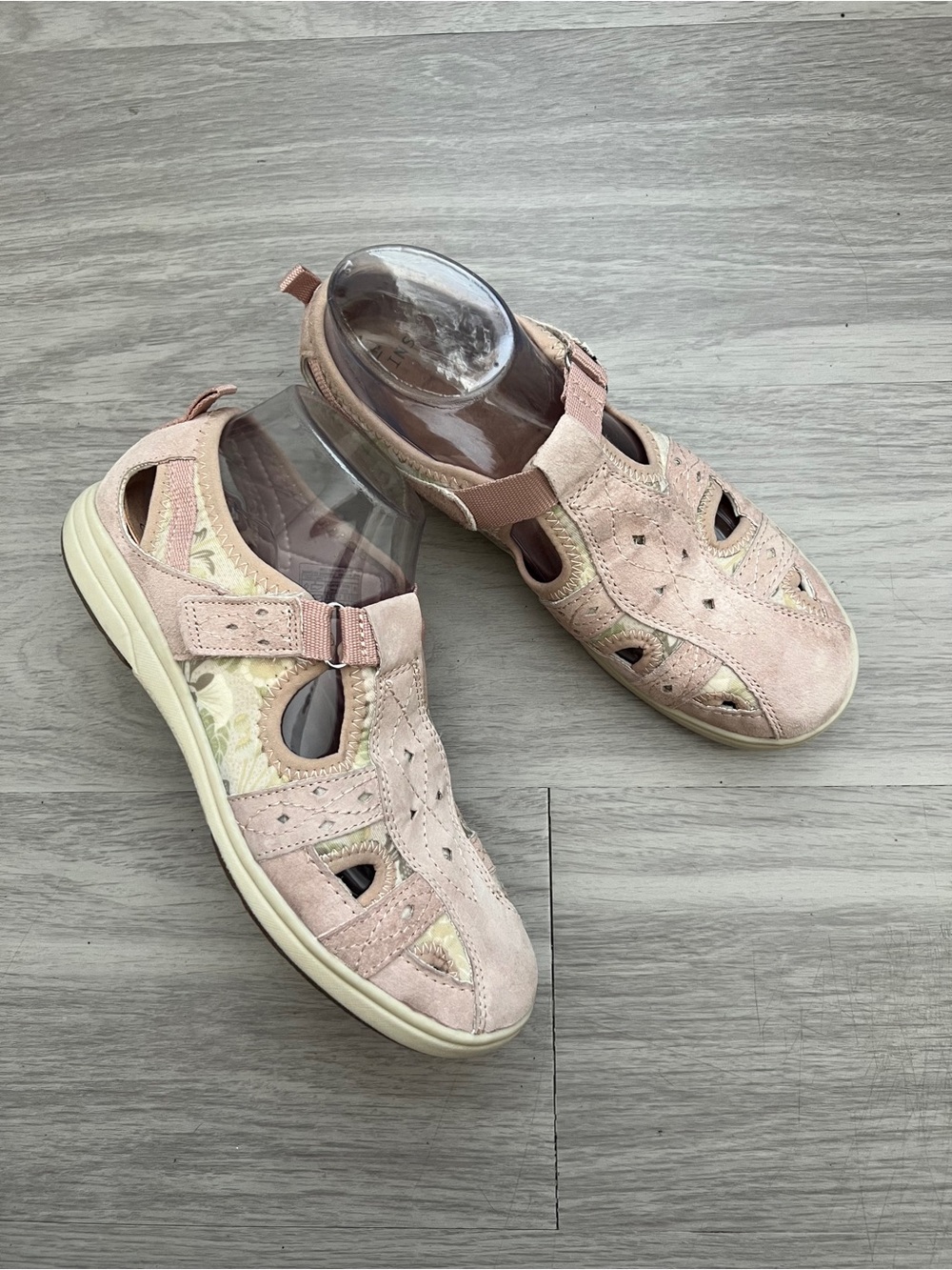 Earth Origins Effie Women’s 8.5 Pink Suede Mary Jane Comfort Shoes